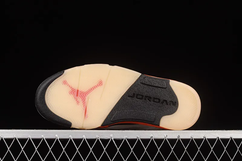 All categories Air Jordan Jordan series basketball shoes Air Jordan 5 Air Jordan 5 "Shattered Backboard" AJ5 Joe 5 white and orange buckle high top basketball shoes DC1060-100